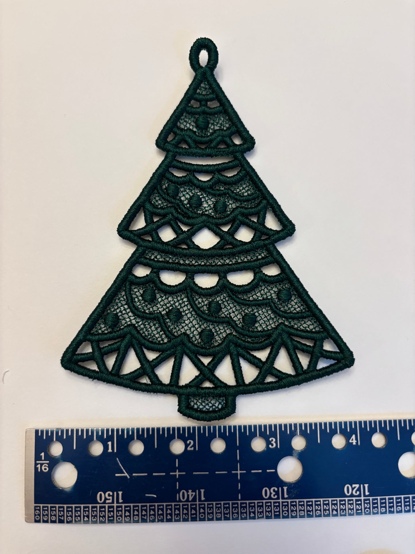 Ornament - Lace Christmas Tree