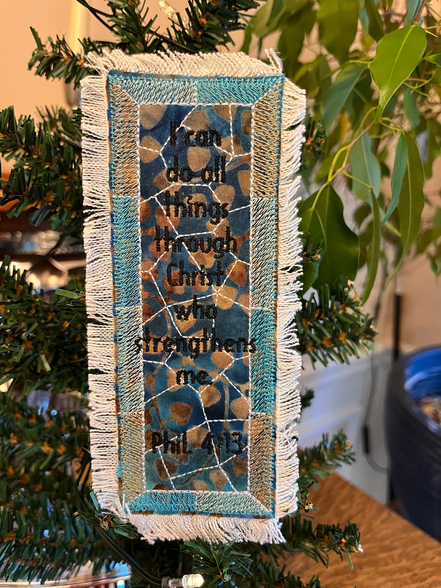 Bookmark - Embroidery Scripture Bookmarks