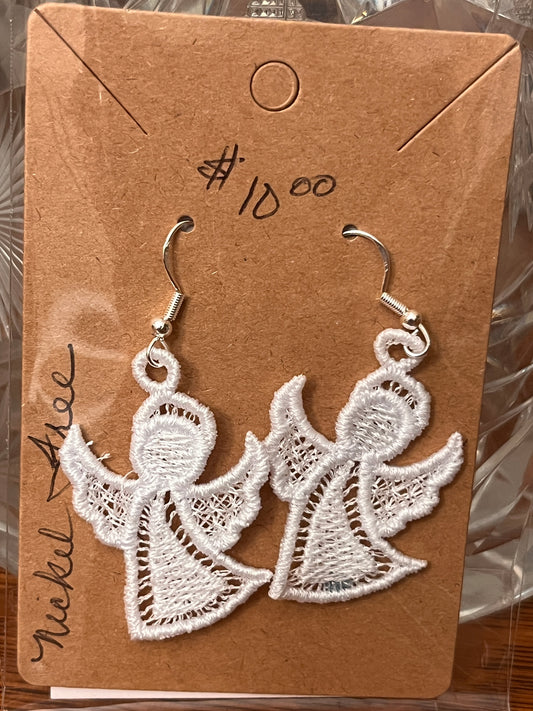 Earrings -   Lace Angel