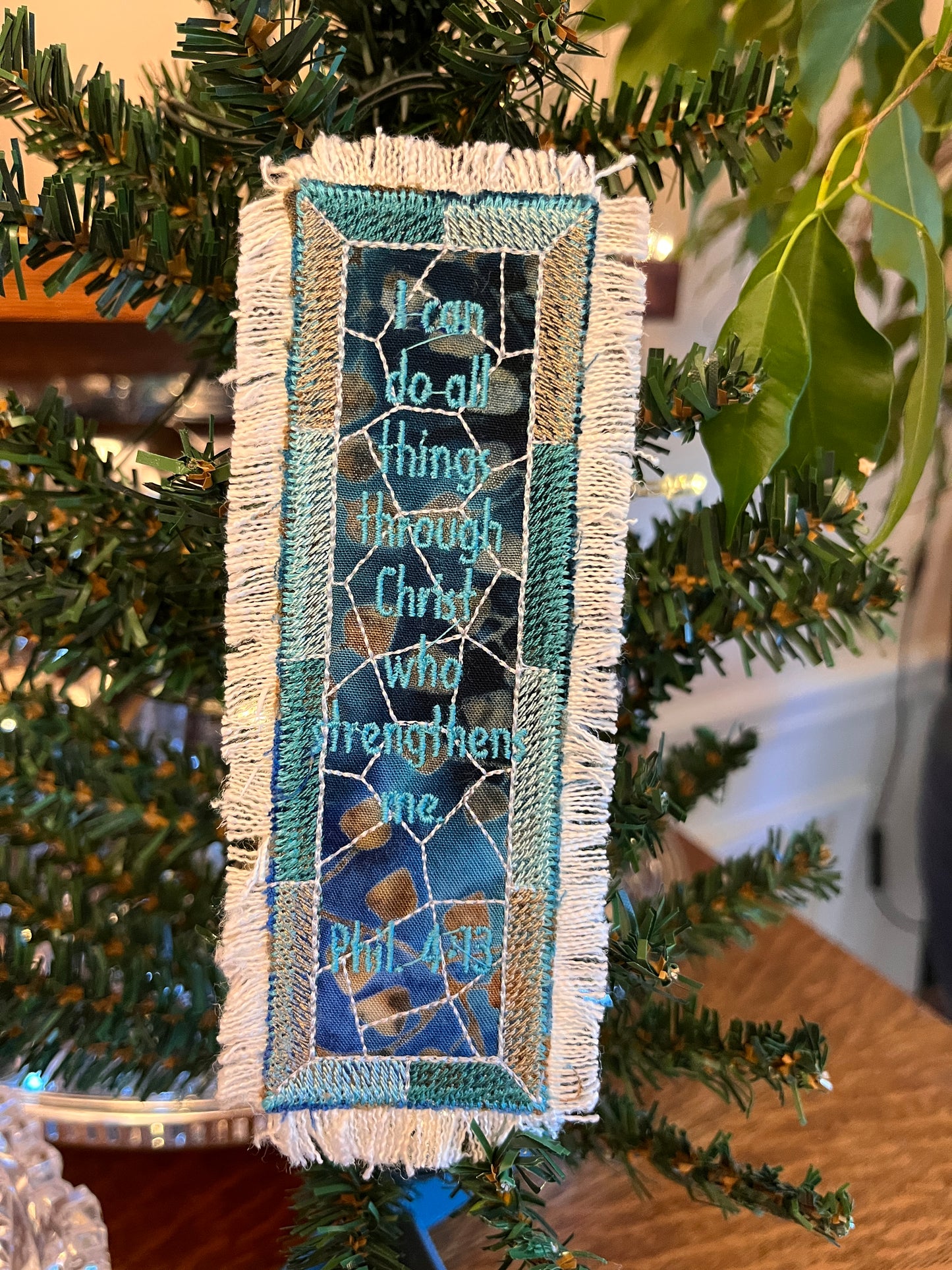 Bookmark - Embroidery Scripture Bookmarks