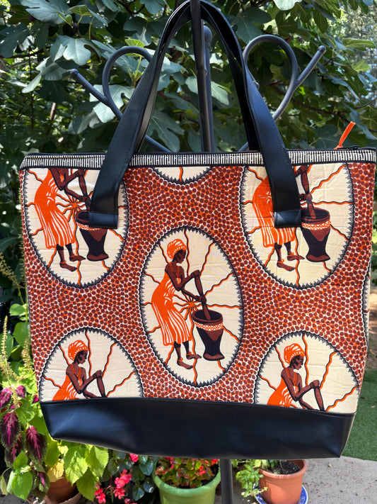 Handbag - Vibrant African Heritage